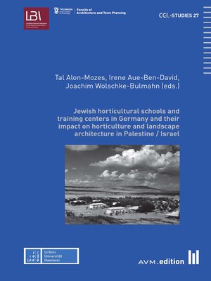 cover image of Jewish horticultural schools and training centers in Germany and their